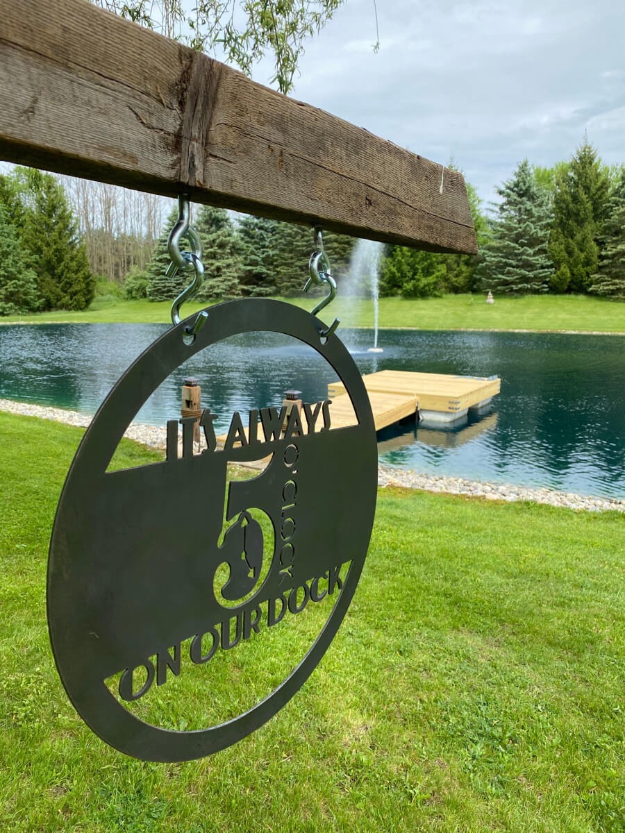 Innovative Ways to Gracefully Hang Your Custom Metal Signs from