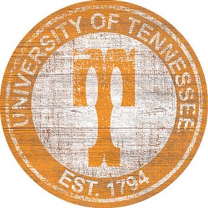 University Of Tennessee Athletics Est.1865 Classic Metal Sign Tennessee Volunteers Signs Gift for Fans