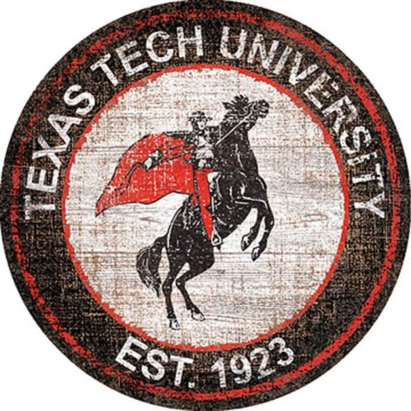 Auburn University EST.1856 Classic Metal Sign Texas Tech Red Raiders Signs Gift for Fans Custom Metal Signs