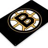 DINOZOZO Boston Bruins Tin Sign Hockey NHL Gift for Fans Custom Metal Signs