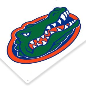 DINOZOZO Florida Gators Tin Sign College Football NCAA Gift for Fans Custom Metal Signs