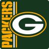 DINOZOZO Green Bay Packers Football Metal Sign Gift for Fans Man Cave Decor Custom Metal Signs