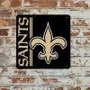 DINOZOZO New Orleans Saints Football Metal Sign Gift for Fans Man Cave Decor Custom Metal Signs
