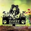 DINOZOZO Personalized Dog Memorial Stake Shetland Sheepdog Dog Grave Marker Dog Memorial Gifts Custom Metal Signs 1