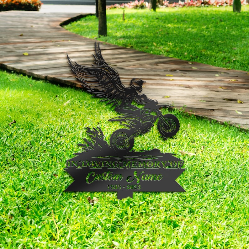 DINOZOZO Personalized Memorial Stake Fitness Trainer Bodybuilder Grave  Marker Fitness Trainer Sympathy Gifts Custom Metal Signs - Custom Laser Cut  Metal Art & Signs, Gift & Home Decor
