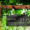 Personalized New York City Skyline Metal Address Sign House Number Plaque Realtor Closing Gift Custom Metal Sign2