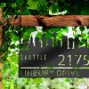 Personalized Seattle City Skyline Metal Address Sign House Number Plaque Realtor Closing Gift Custom Metal Sign2