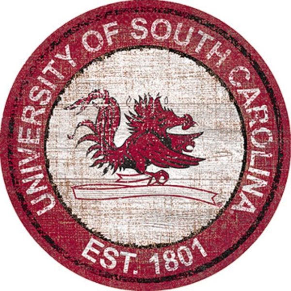 University Of South Carolina EST.1801 Classic Metal Sign South Carolina Gamecocks Signs Gift for Fans Custom Metal Signs