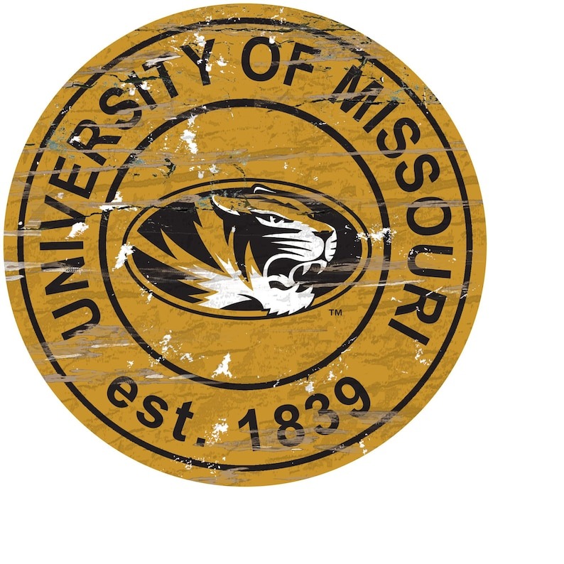 University of Missouri EST.1839 Classic Metal Sign Missouri Tigers Signs Gift for Fans Custom Metal Signs 1 1