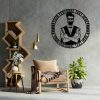 DINOZOZO Barber Man Male Barber Silhouette Retro Business Custom Metal Signs3