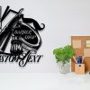 DINOZOZO Barber Shop Hairstylist Sign V1 Business Custom Metal Signs