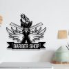 DINOZOZO Barber Shop Hairstylist Sign V4 Business Custom Metal Signs2