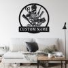 DINOZOZO Barber Wall Art Business Custom Metal Signs2