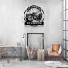 DINOZOZO Born to Ride Motorbike Custom Metal Signs