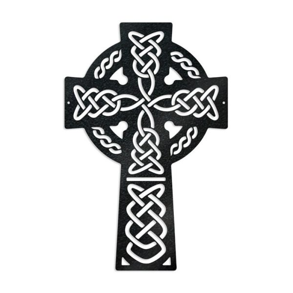 DINOZOZO Celtic Knot Cross Custom Metal Signs
