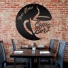 DINOZOZO Coffee Lover V6 Coffee Bar Business Custom Metal Signs2