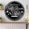 DINOZOZO Craft Room Art Studio Business Custom Metal Signs