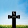 DINOZOZO Custom Bird Photo Forever in Our Heart Bird Grave Marker Garden Stakes Bird Memorial Gift Custom Metal Signs4