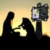 DINOZOZO Custom Dog Cat Photo Im Right Here Inside Your Heart Pet Grave Marker Garden Stakes Pet Memorial Gift Custom Metal Signs3