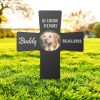 DINOZOZO Custom Dog Cat Photo In Loving Memory Of Pet Grave Marker Garden Stakes Pet Memorial Gift Custom Metal Signs