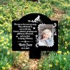 DINOZOZO Custom Photo Grave Marker In Loving Memory Memorial Stake Sympathy Gifts Custom Metal Signs3