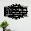 DINOZOZO Doctor Office Decor Business Custom Metal Signs