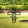 DINOZOZO English Cocker Spaniel Dog Grave Marker Garden Stakes Forever Loved Dog Memorial Gift Cemetery Decor Custom Metal Signs2