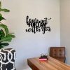 DINOZOZO Fear Not for I am With You Bible Verse Custom Metal Signs3