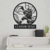 DINOZOZO Firefighter Fireman First Responders Fire Department Custom Metal Signs