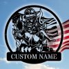 DINOZOZO Firefighter First Responders Rescue Fire Department Custom Metal Signs