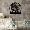 DINOZOZO Firefighter First Responders Rescue Fire Department Custom Metal Signs2