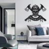 DINOZOZO Firefighter Skull Fire Department Custom Metal Signs