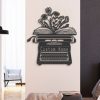 DINOZOZO Flower Book Writer Future Author Custom Metal Signs