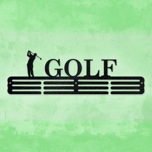 DINOZOZO Golf Sport Medal Hanger Monogram Custom Metal Signs