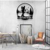 DINOZOZO Golfing Golfer Name Mancave Custom Metal Signs4