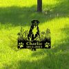 DINOZOZO Greater Swiss Mountain Dog Grave Marker Garden Stakes Dog Sympathy Gift Cemetery Decor Memorial Custom Metal Signs4