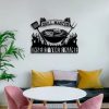 DINOZOZO Grillmaster BBQ Smoker And Grill Custom Metal Signs2