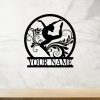DINOZOZO Home Gym Sign Workout Room Fitness Business Custom Metal Signs3