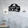 DINOZOZO Lake House Scene Sunset Lake House Decor Lake House Owner Gift Custom Metal Signs3