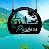 DINOZOZO Lake Life Is The Best Life Lake House Decor Lake House Owner Gift Custom Metal Signs