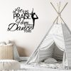 DINOZOZO Let Us Praise Him With Dance Bible Verse Custom Metal Signs