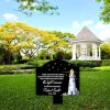 DINOZOZO Lighthouse Grave Marker Bring A Light to The World Memorial Stake Sympathy Gifts Custom Metal Signs3