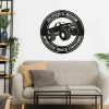 DINOZOZO Monster Truck Crossing Business Custom Metal Signs2