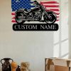 DINOZOZO Motorcycle Biker Motorbike Custom Metal Signs