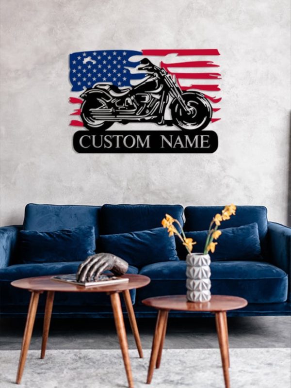 DINOZOZO Motorcycle Biker Motorbike Custom Metal Signs