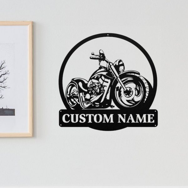 DINOZOZO Motorcycle Custom Metal Signs