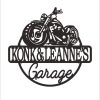 DINOZOZO Motorcycle Garage Custom Metal Signs 1