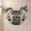 DINOZOZO Motorcycle Garage man Cave Motorbike Custom Metal Signs