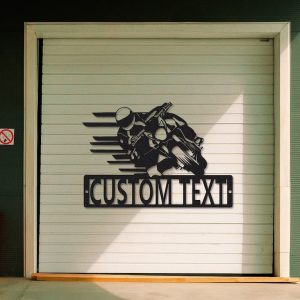 DINOZOZO Motorcycle Racing Custom Metal Signs3