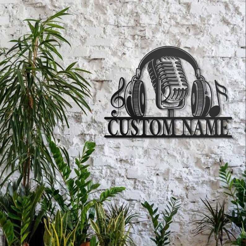 DINOZOZO Music Audio Studio Business Custom Metal Signs2